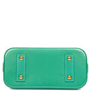 Louis Vuitton Alma BB Blue Lagon Monogram Vernis Leather Handbag