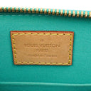 Louis Vuitton Alma BB Blue Lagon Monogram Vernis Leather Handbag