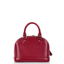 Louis Vuitton Alma BB Fuchsia EPI Leather Handbag