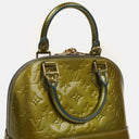 Louis Vuitton Alma BB Givre Monogram Vernis Leather Bag, 2011