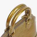 Louis Vuitton Alma BB Givre Monogram Vernis Leather Bag