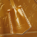 Louis Vuitton Alma BB Gold Poudre Monogram Vernis Leather Handbag