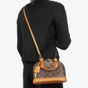 Louis Vuitton Alma BB Monogram Canvas Handbag
