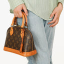 Louis Vuitton Alma BB Monogram Canvas Handbag