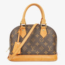 Louis Vuitton Alma BB Monogram Canvas Handbag