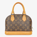Louis Vuitton Alma BB Monogram Canvas Handbag