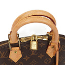 Louis Vuitton Alma BB Monogram Canvas Handbag