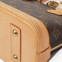 Louis Vuitton Alma BB Monogram Canvas Handbag