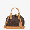 Louis Vuitton Alma BB Monogram Canvas Handbag