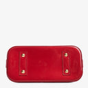 Louis Vuitton Alma BB Pomme D'Amour Monogram Vernis Leather Handbag