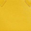 Louis Vuitton Alma BB Yellow EPI Leather Handbag