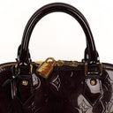 Louis Vuitton Alma PM Amarante Monogram Vernis Leather Handbag