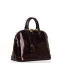 Louis Vuitton Alma PM Amarante Monogram Vernis Leather Handbag