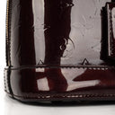 Louis Vuitton Alma PM Amarante Monogram Vernis Leather Handbag