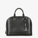 Louis Vuitton Alma PM Black Epi Leather Handbag