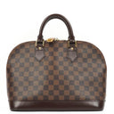 Louis Vuitton Alma PM Damier Ebene Canvas Handbag