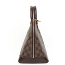 Louis Vuitton Alma PM Damier Ebene Canvas Handbag
