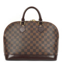 Louis Vuitton Alma PM Damier Ebene Canvas Handbag