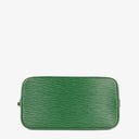 Louis Vuitton Alma PM Green EPI Leather Handbag