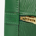 Louis Vuitton Alma PM Green EPI Leather Handbag