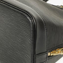 Louis Vuitton Alma PM In Black EPI Leather Handbag