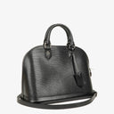 Louis Vuitton Alma PM In Black EPI Leather Handbag