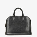 Louis Vuitton Alma PM In Black EPI Leather Handbag
