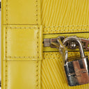 Louis Vuitton Alma PM In Pistache EPI Leather Handbag
