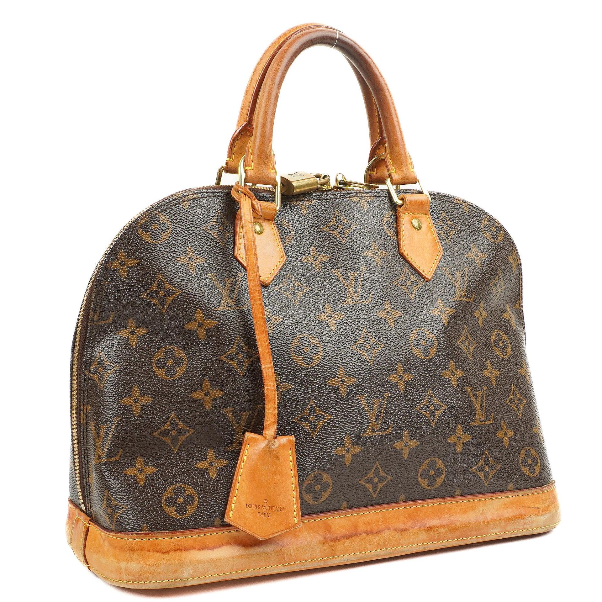 Louis Vuitton Alma PM Monogram Canvas Handbag