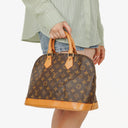 Louis Vuitton Alma PM Monogram Canvas Handbag