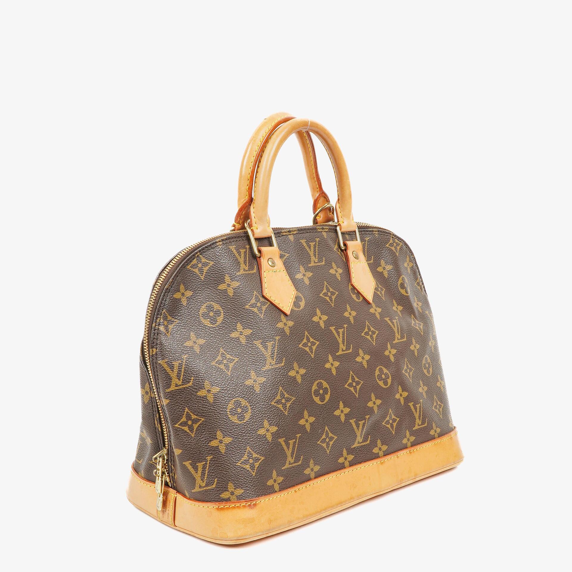 Louis Vuitton Alma PM Monogram Canvas Handbag
