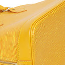 Louis Vuitton Alma PM Yellow EPI Leather Bag