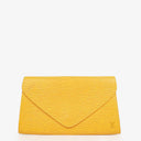 Louis Vuitton Art-Deco Yellow EPI Leather Clutch Bag