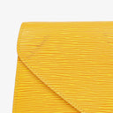 Louis Vuitton Art-Deco Yellow EPI Leather Clutch Bag