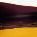 Louis Vuitton Art-Deco Yellow EPI Leather Clutch Bag
