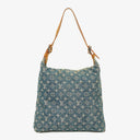 Louis Vuitton Baggy GM Monogram Denim Shoulder Bag