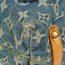 Louis Vuitton Baggy GM Monogram Denim Shoulder Bag