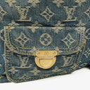 Louis Vuitton Baggy GM Monogram Denim Shoulder Bag