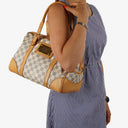 Louis Vuitton Berkeley Damier Azur Coated Canvas Bag