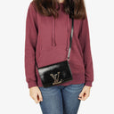 Louis Vuitton Black Electric Epi Leather Louise PM Bag