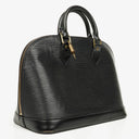 Louis Vuitton Black Epi Leather Alma PM Handbag
