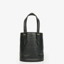 Louis Vuitton Black Epi Leather Petit Bucket Bag