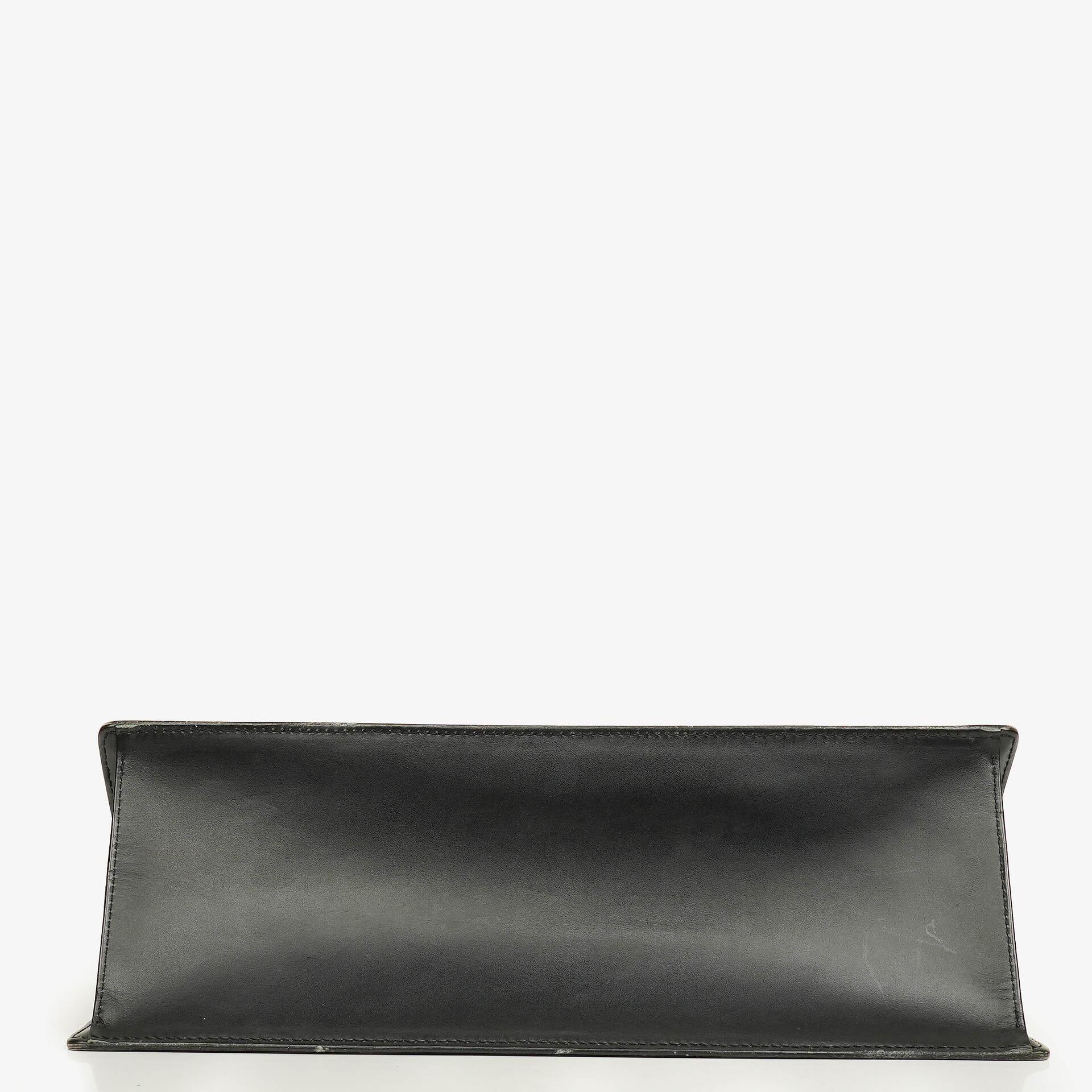 Louis Vuitton Black EPI Leather Sac Triangle Bag