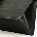 Louis Vuitton Black EPI Leather Sac Triangle Bag