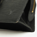 Louis Vuitton Black EPI Leather Sac Triangle Bag