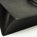 Louis Vuitton Black EPI Leather Sac Triangle Bag