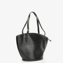 Louis Vuitton Black EPI Leather Saint Jacques GM Shoulder Bag