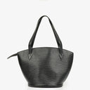 Louis Vuitton Black EPI Leather Saint Jacques GM Shoulder Bag