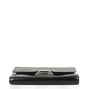 Louis Vuitton Black Mini Monogram Glace Anouchka PM Clutch Bag