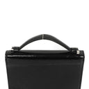 Louis Vuitton Black Mini Monogram Glace Anouchka PM Clutch Bag
